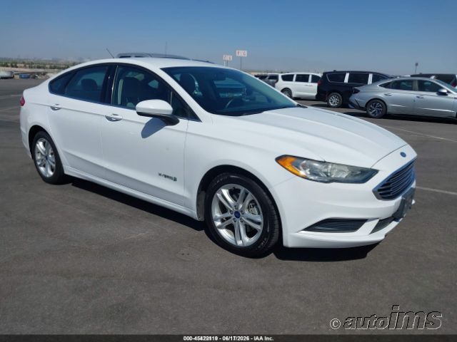 2018 Ford Fusion Hev