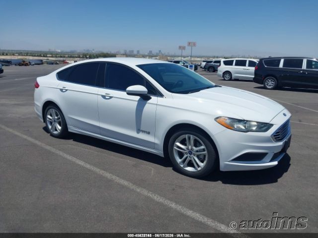 2018 Ford Fusion Hev