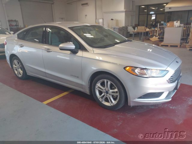 2018 Ford Fusion Hev