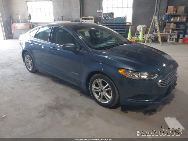 2018 Ford Fusion Hev