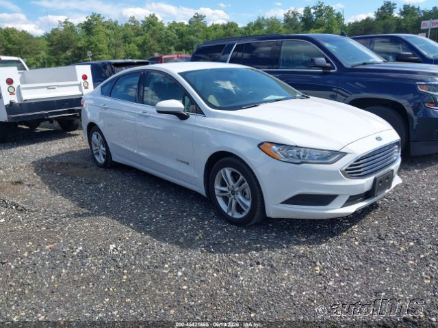 2018 Ford Fusion Hev