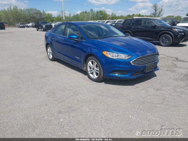 2018 Ford Fusion Hev