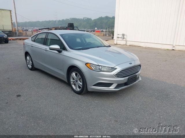2018 Ford Fusion Hev