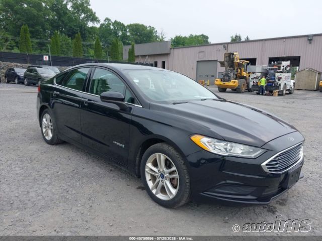 2018 Ford Fusion Hev
