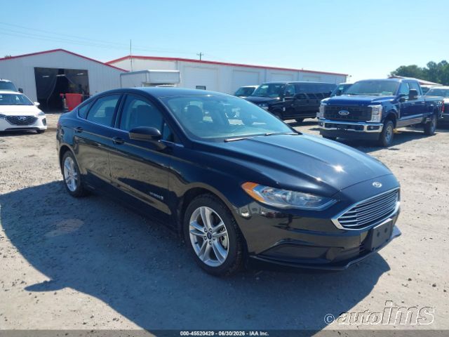 2018 Ford Fusion Hev