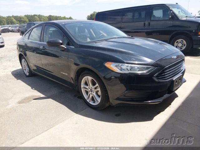 2018 Ford Fusion Hev