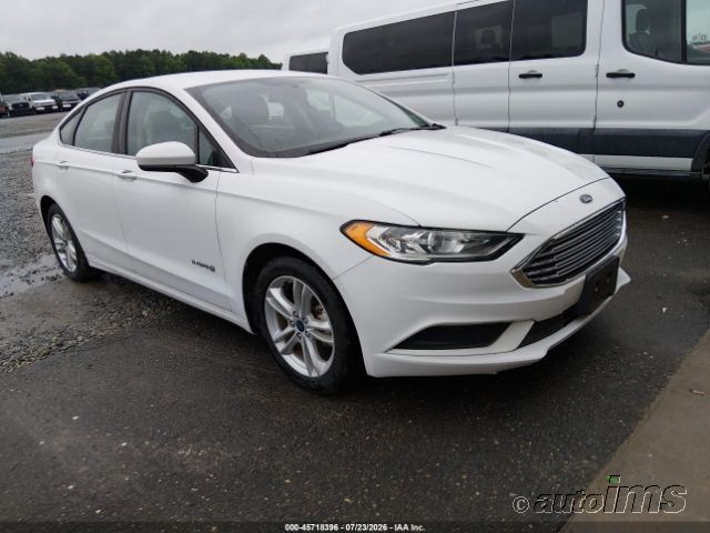 2018 Ford Fusion Hev