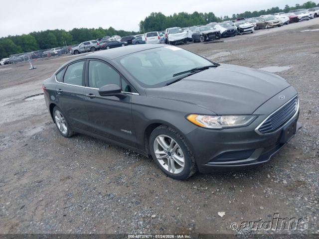 2018 Ford Fusion Hev