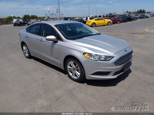 2018 Ford Fusion Hev
