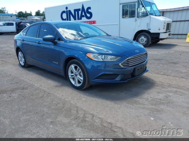 2018 Ford Fusion Hev