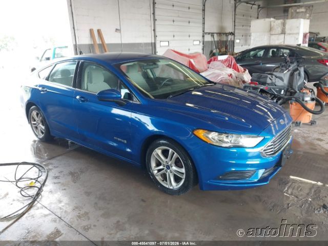 2018 Ford Fusion Hev