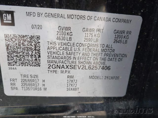 2020 Chevrolet Equinox photo 4
