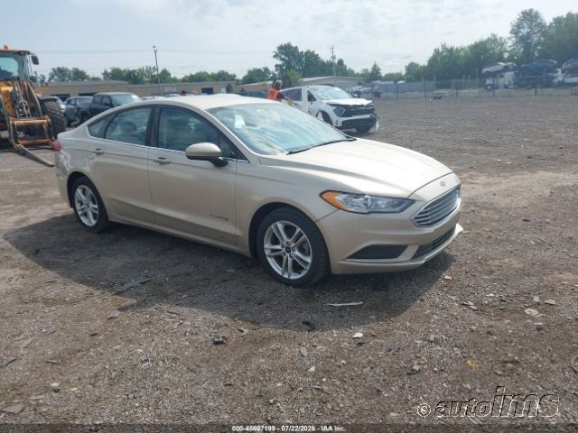 2018 Ford Fusion Hev
