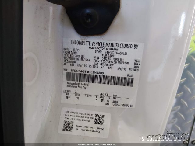 2016 Ford F450amb photo 4