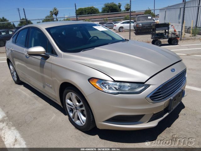 2018 Ford Fusion Hev