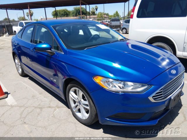 2018 Ford Fusion Hev