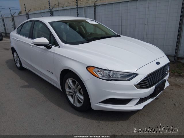 2018 Ford Fusion Hev