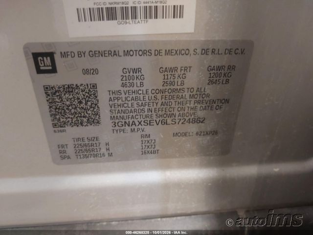 2020 Chevrolet Equinox photo 4