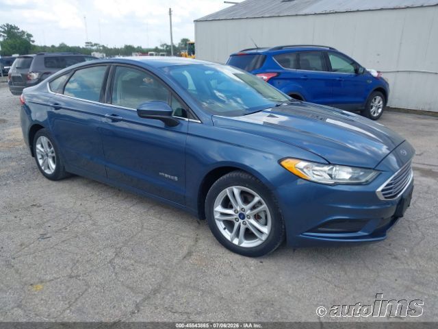 2018 Ford Fusion Hev