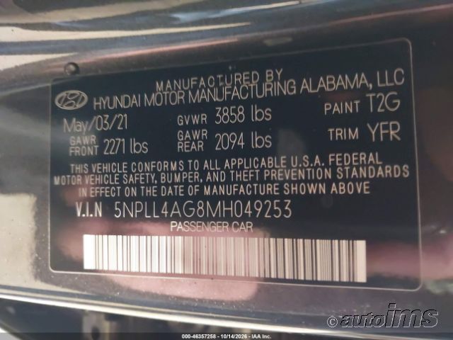 2021 Hyundai Elantra photo 4