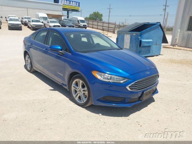 2018 Ford Fusion Hev