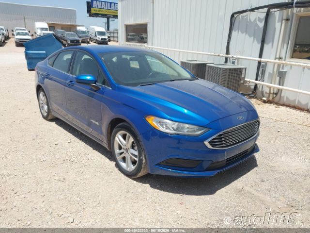 2018 Ford Fusion Hev