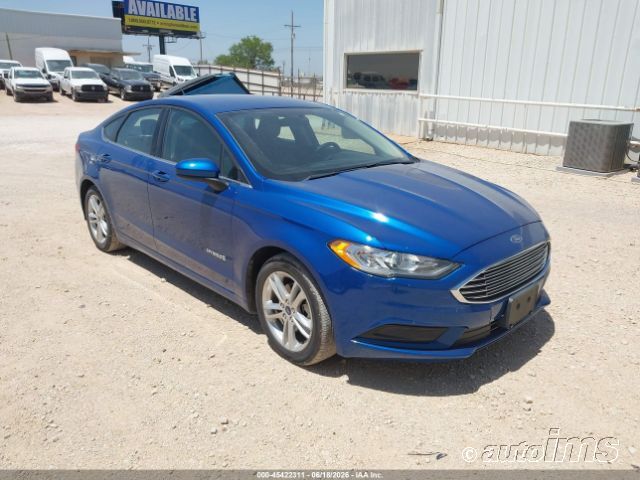 2018 Ford Fusion Hev