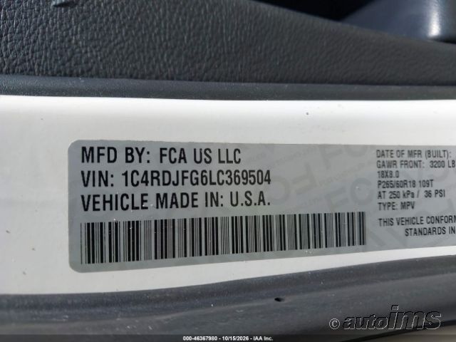 2020 Dodge Durango photo 4