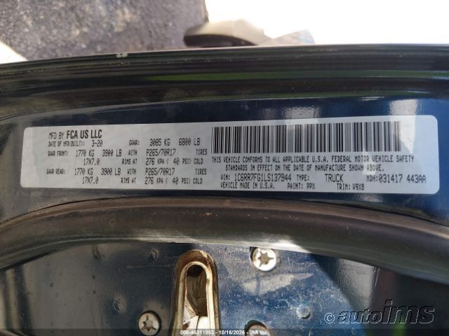 2020 Ram 1500 photo 4