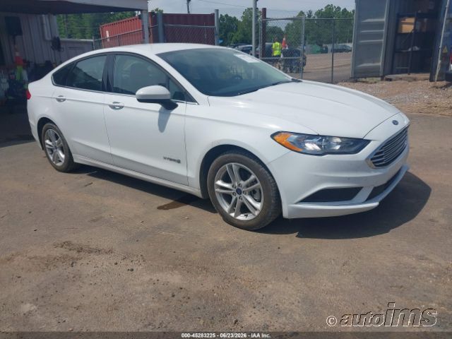 2018 Ford Fusion Hev