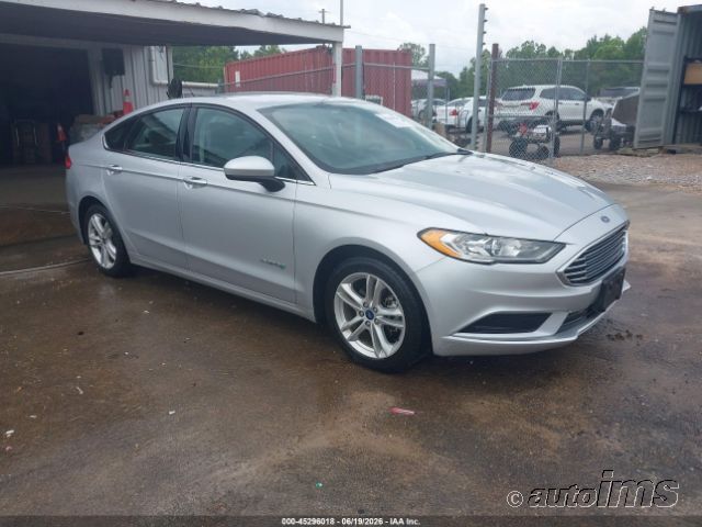 2018 Ford Fusion Hev