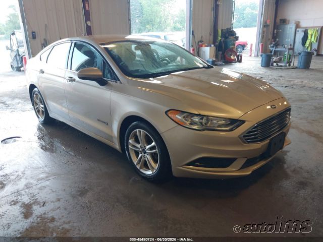 2018 Ford Fusion Hev