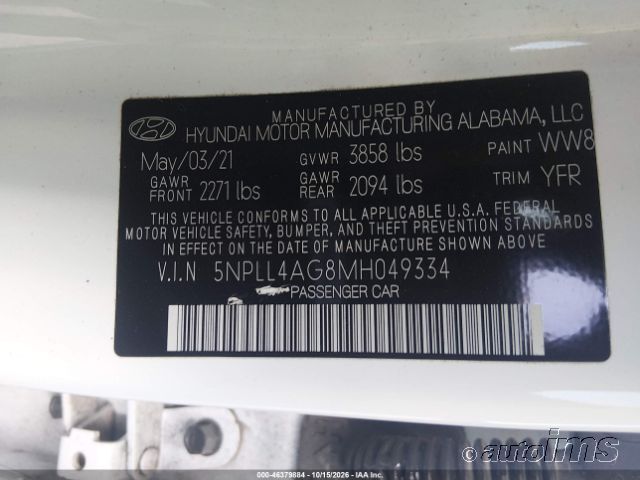 2021 Hyundai Elantra photo 4