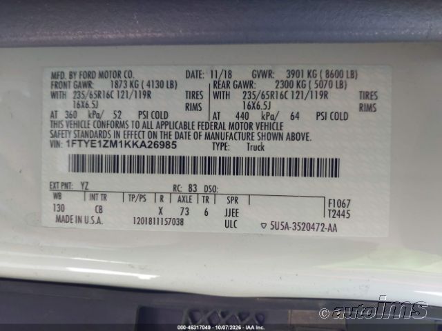 2019 Ford Transit photo 4