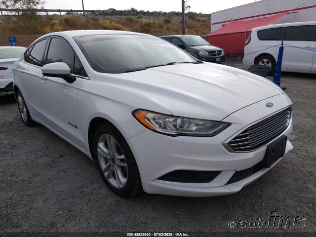 2018 Ford Fusion Hev