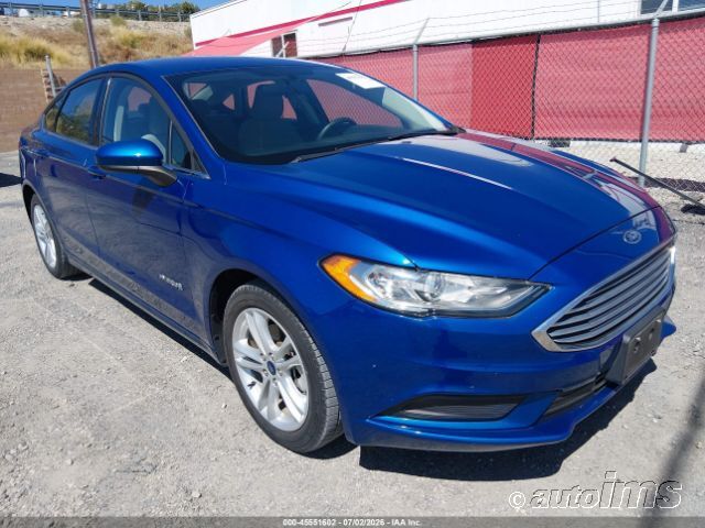 2018 Ford Fusion Hev