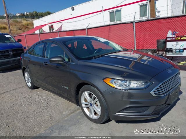 2018 Ford Fusion Hev