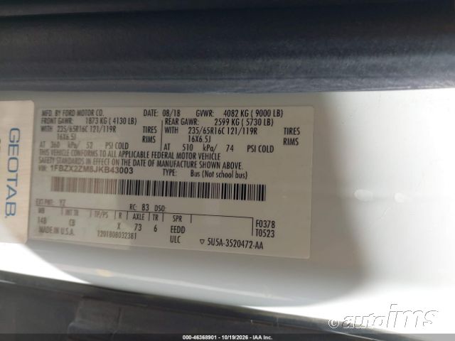 2018 Ford Transit photo 4