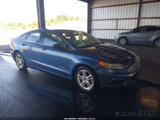 2018 Ford Fusion Hev